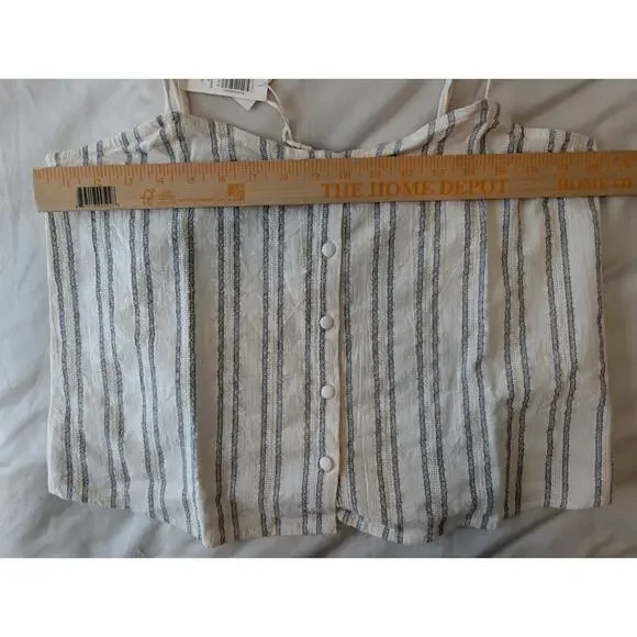 NWT Z SUPPLY Savoy Stripe Tank & Summerland Short Set Sea Salt Medium - Picture 8 of 12